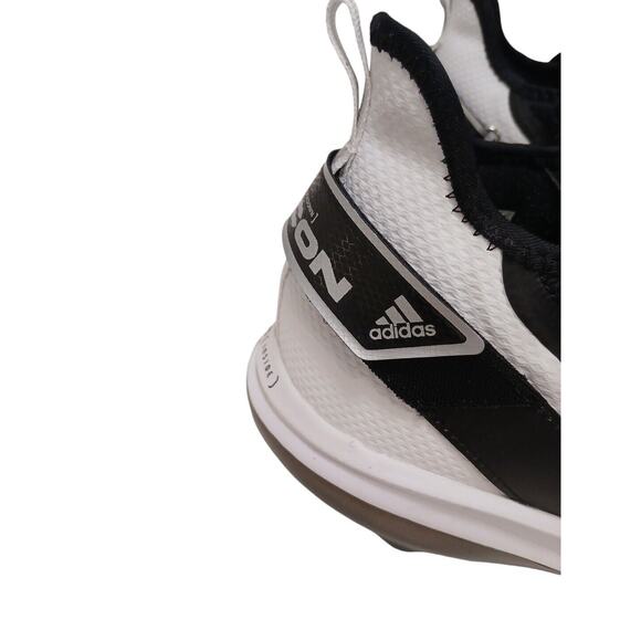 Adidas Icon 7 Baseball Cleats Mens Sz 13 Black 3 Stripes Boost Metal BRAND NEW!‎ main image 4